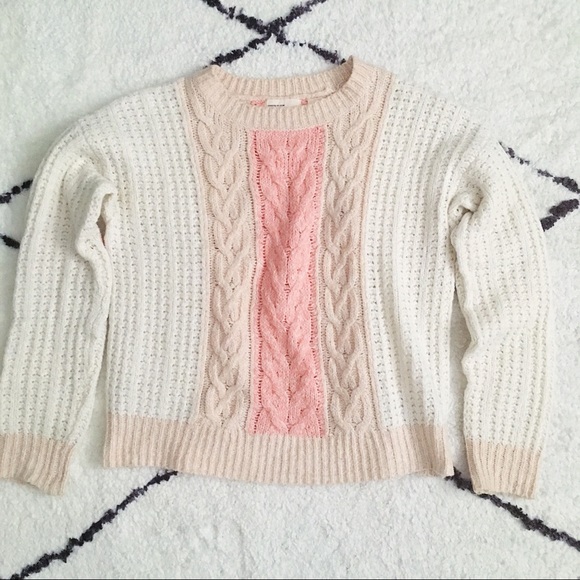 Anthropologie Sweaters - Anthropologie Sleeping on Snow Knit Sweater